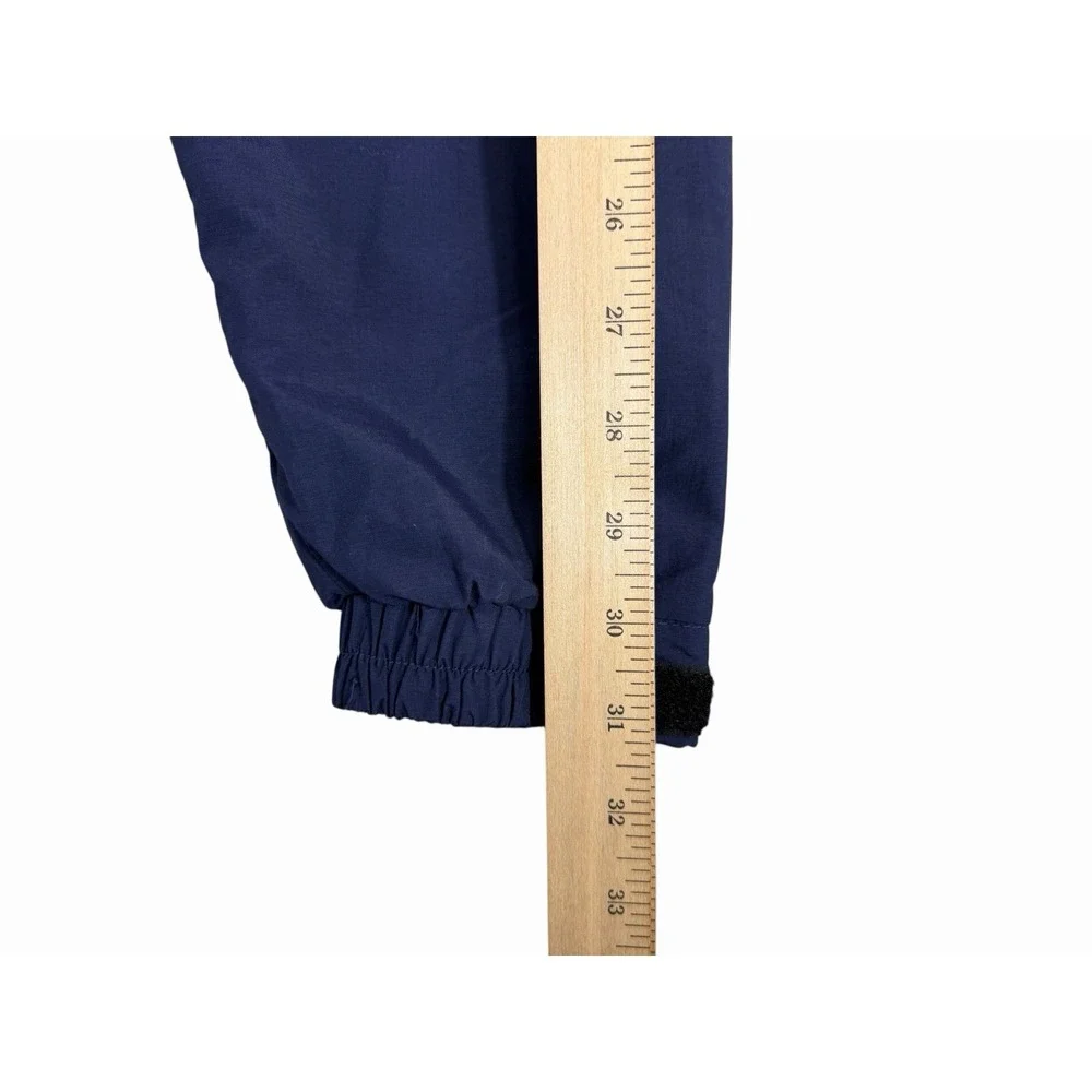 FootJoy FJ Golf Windbreaker Jacket Mens Medium Navy Blue 1/2 Zip Lightweight